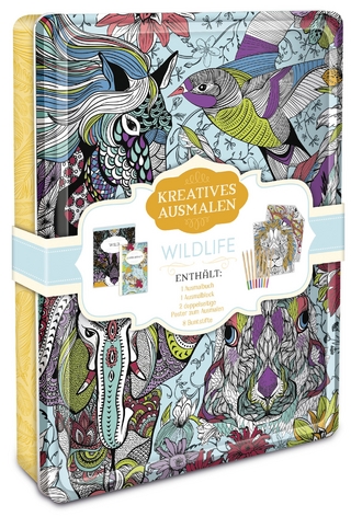 Kreatives ausmalen - Wildlife