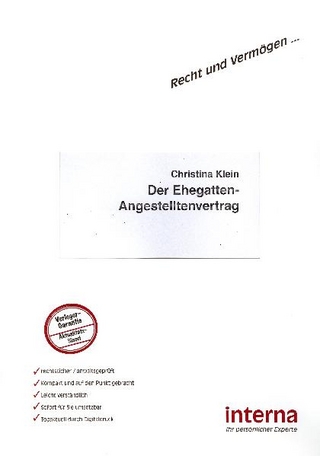 Der Ehegatten-Angestelltenvertrag