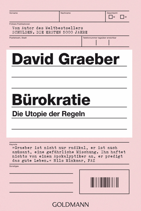 B&uuml;rokratie - David Graeber