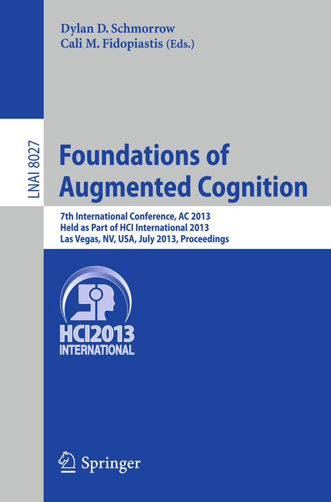 Foundations of Augmented Cognition - 