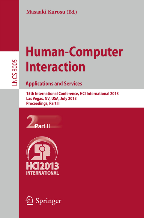 Human-Computer Interaction: Applications and Services - 