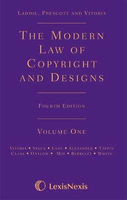 Laddie, Prescott and Vitoria: The Modern Law of Copyright and Designs