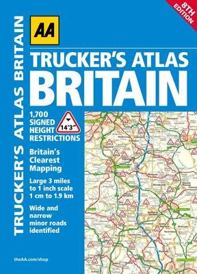 AA Trucker's Atlas Britain -  AA Publishing