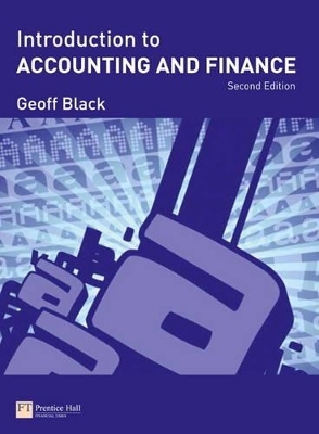 Introduction to Accounting and Finance Plus MyAccountingLab powered by CourseCompass Student Access Card - Geoff Black