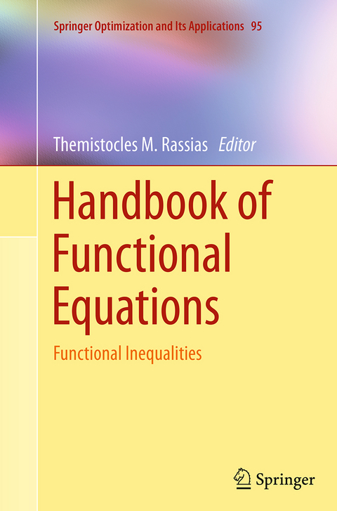 Handbook of Functional Equations - 