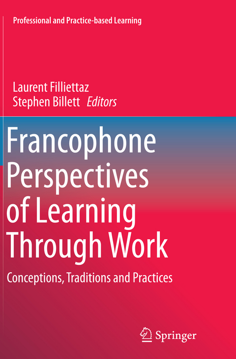 Francophone Perspectives of Learning Through Work - 