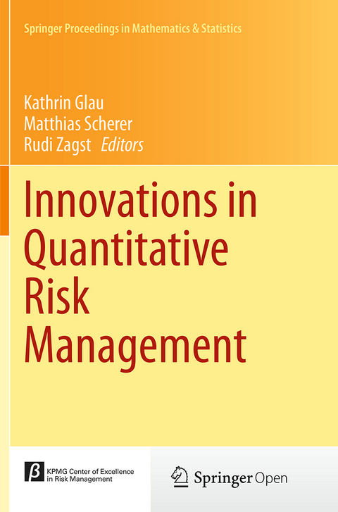 Innovations in Quantitative Risk Management - 
