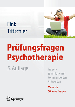 Pr&uuml;fungsfragen Psychotherapie