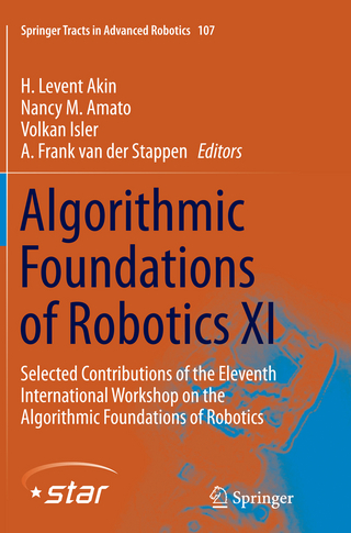 Algorithmic Foundations of Robotics XI