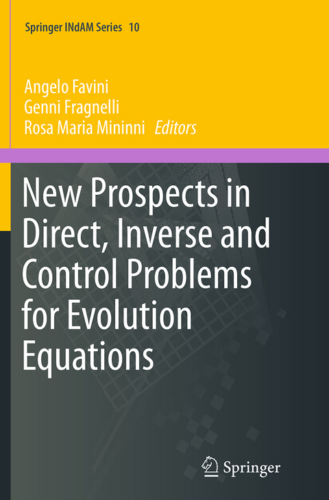 New Prospects in Direct, Inverse and Control Problems for Evolution Equations - 