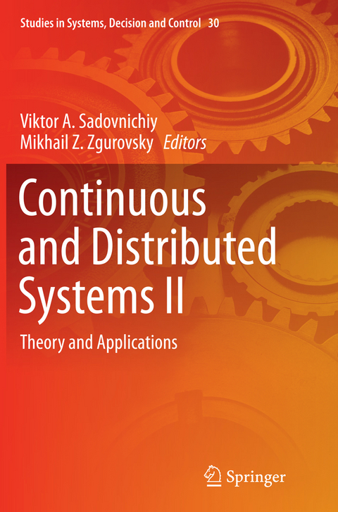 Continuous and Distributed Systems II - 
