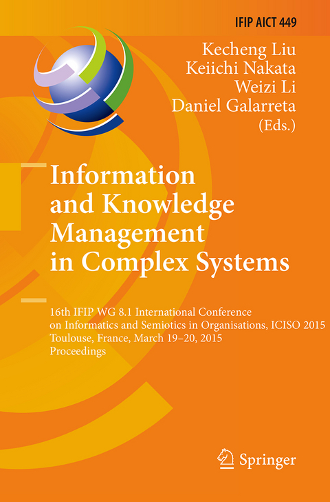 Information and Knowledge Management in Complex Systems - 