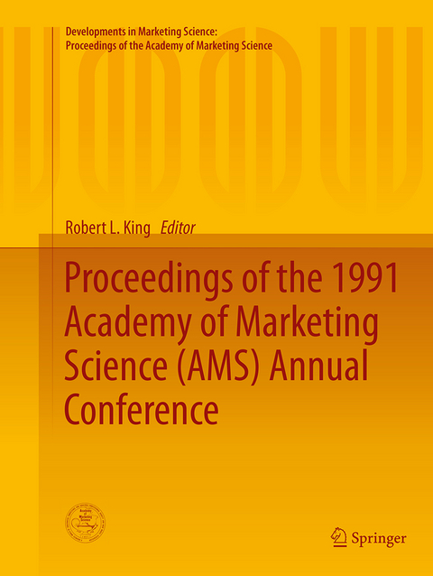 Proceedings of the 1991 Academy of Marketing Science (AMS) Annual Conference - 