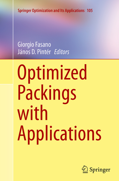 Optimized Packings with Applications - 