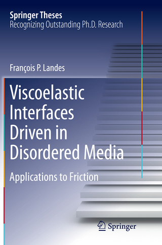 Viscoelastic Interfaces Driven in Disordered Media