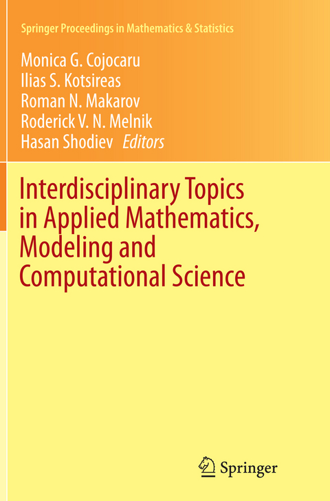 Interdisciplinary Topics in Applied Mathematics, Modeling and Computational Science - 