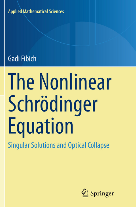The Nonlinear Schr&ouml;dinger Equation - Gadi Fibich