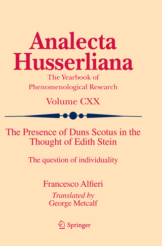 The Presence of Duns Scotus in the Thought of Edith Stein