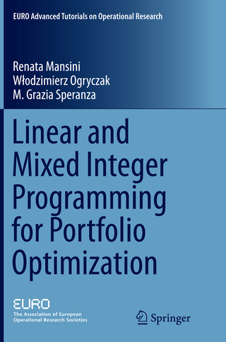 Linear and Mixed Integer Programming for Portfolio Optimization