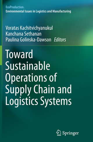 Toward Sustainable Operations of Supply Chain and Logistics Systems