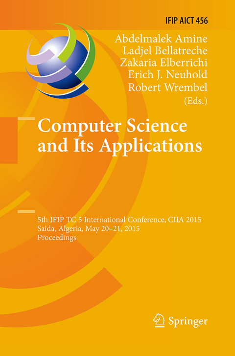 Computer Science and Its Applications - 