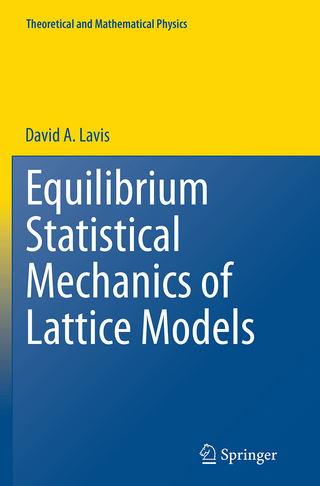 Equilibrium Statistical Mechanics of Lattice Models
