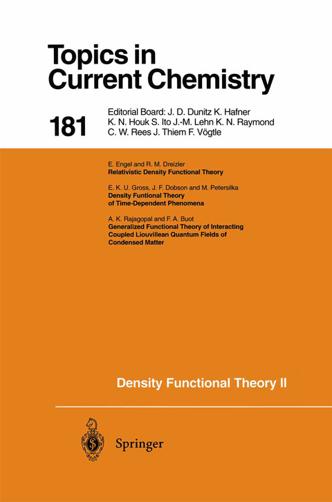 Density Functional Theory II - 