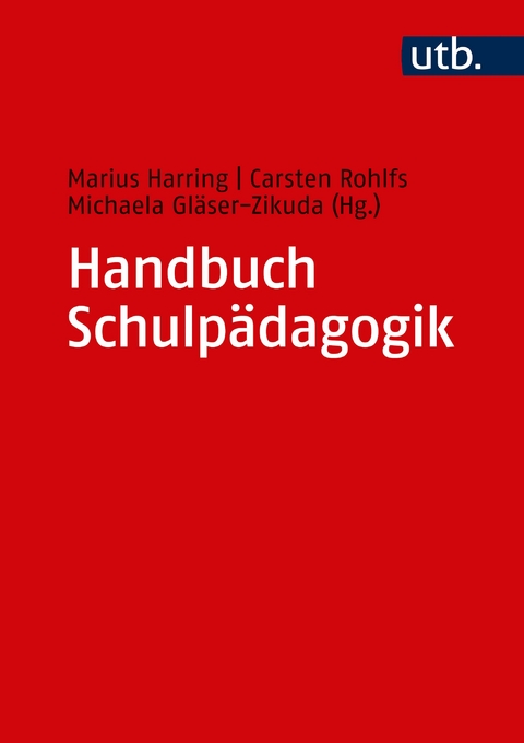 Handbuch Schulp&auml;dagogik - 