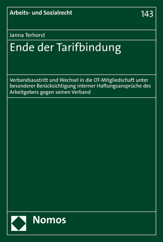 Ende der Tarifbindung
