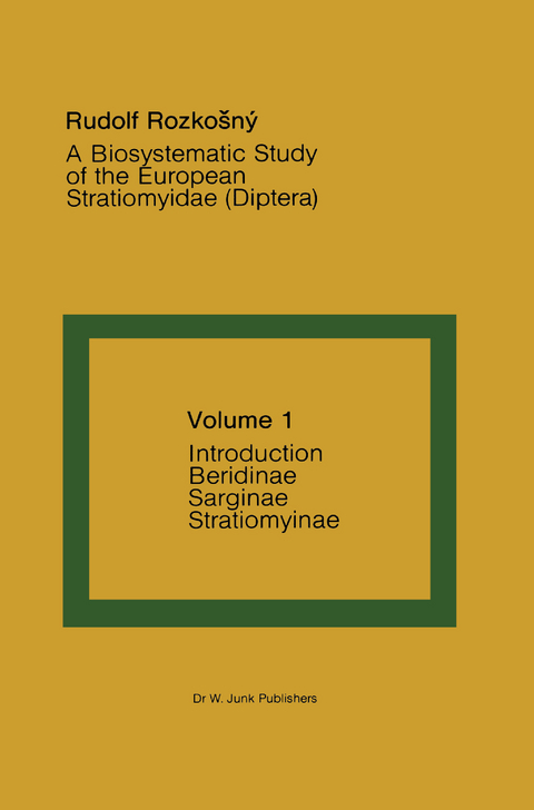 A Biosystematic Study of the European Stratiomyidae (Diptera) - R. Rozkosn&yacute;
