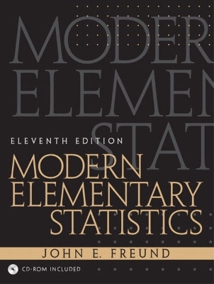 Modern Elementary Statistics - John E. Freund