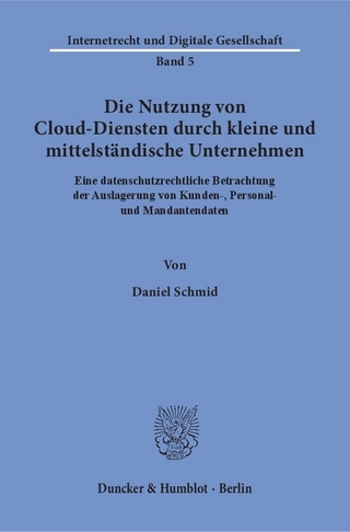 Die Nutzung von Cloud-Diensten durch kleine und mittelständische Unternehmen.
