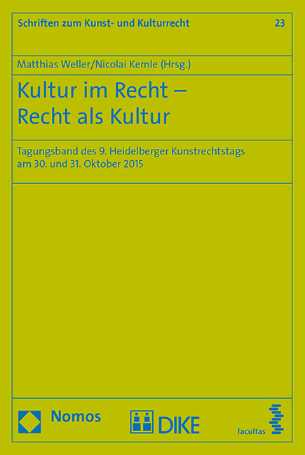 Kultur im Recht - Recht als Kultur - 