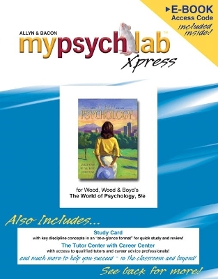 MyPsychLab Xpress (CourseCompass version) -  Pearson Education, . . Pearson Education
