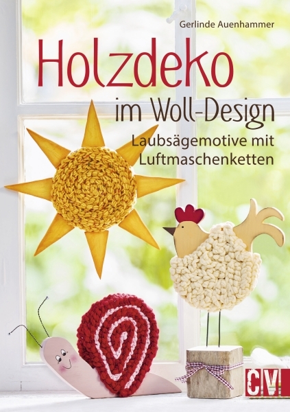Holzdeko im Woll-Design - Gerlinde Auenhammer