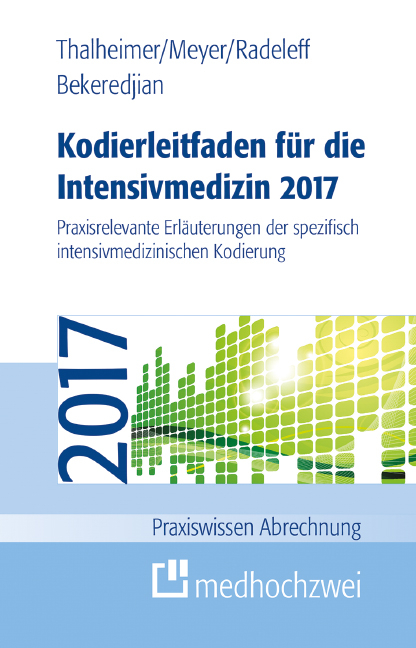 Kodierleitfaden f&uuml;r die Intensivmedizin 2017 - Raffi Bekeredjian, F. Joachim Meyer, Jannis Radeleff, Markus Thalheimer