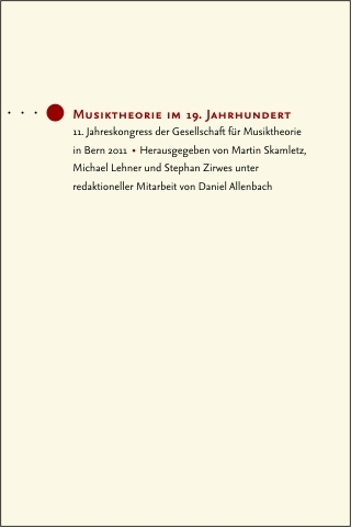 Musiktheorie im 19. Jahrhundert