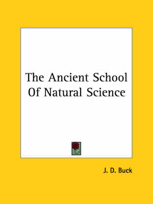 The Ancient School Of Natural Science