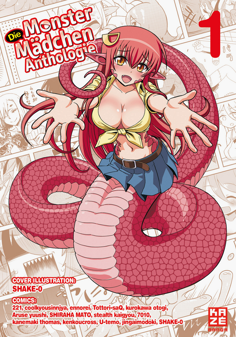 Die Monster M&auml;dchen Anthology 01 -  Okayado u.a.