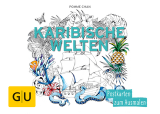 Karibische Welten: Postkarten zum Ausmalen