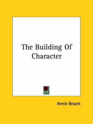 The Building of Character
