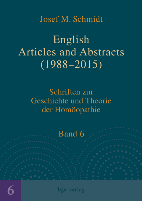 English Articles and Abstracts (1988-2015) - Josef M. Schmidt