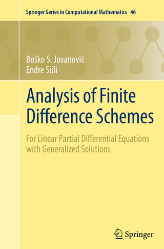 Analysis of Finite Difference Schemes