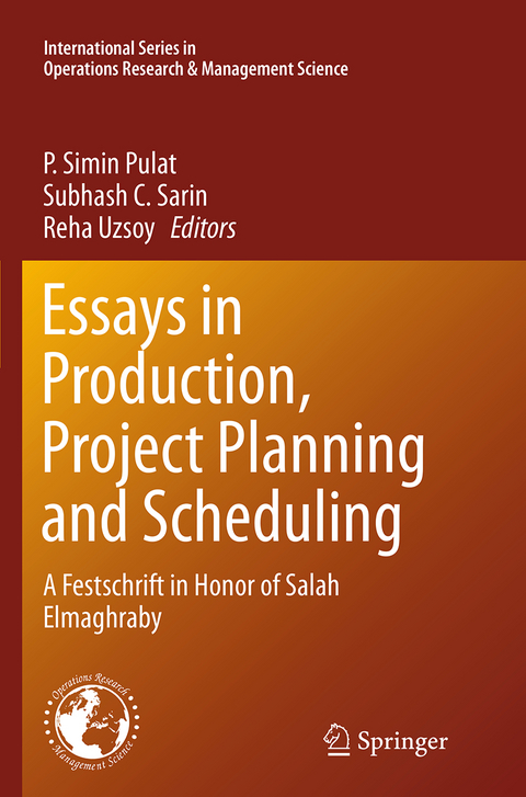 Essays in Production, Project Planning and Scheduling - 