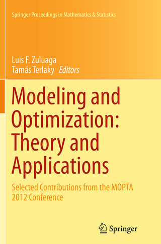 Modeling and Optimization: Theory and Applications
