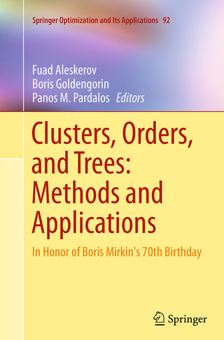 Clusters, Orders, and Trees: Methods and Applications