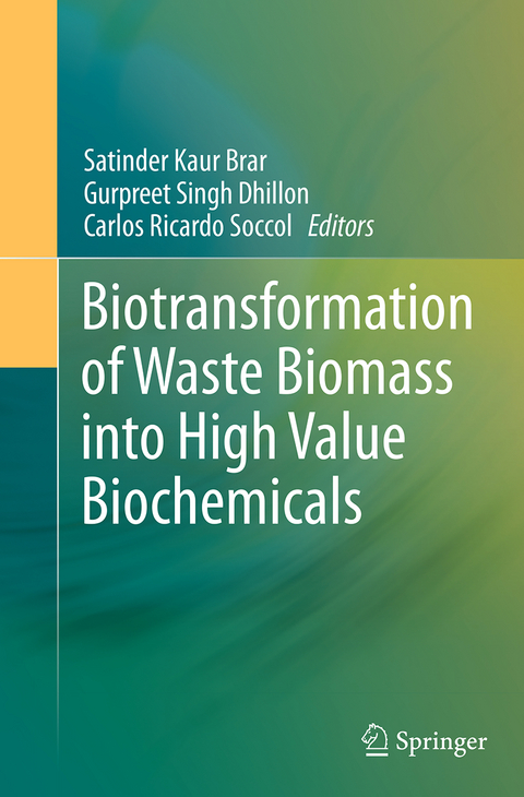 Biotransformation of Waste Biomass into High Value Biochemicals - 