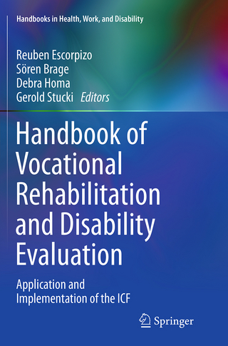 Handbook of Vocational Rehabilitation and Disability Evaluation