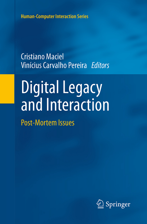 Digital Legacy and Interaction - 