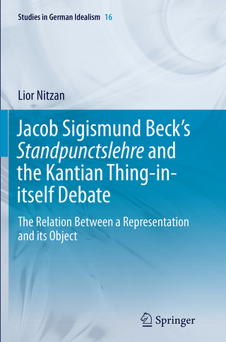 Jacob Sigismund Beck’s Standpunctslehre and the Kantian Thing-in-itself Debate